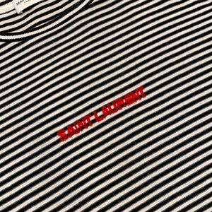 Saint Laurent Men’s striped T-shirt brand new